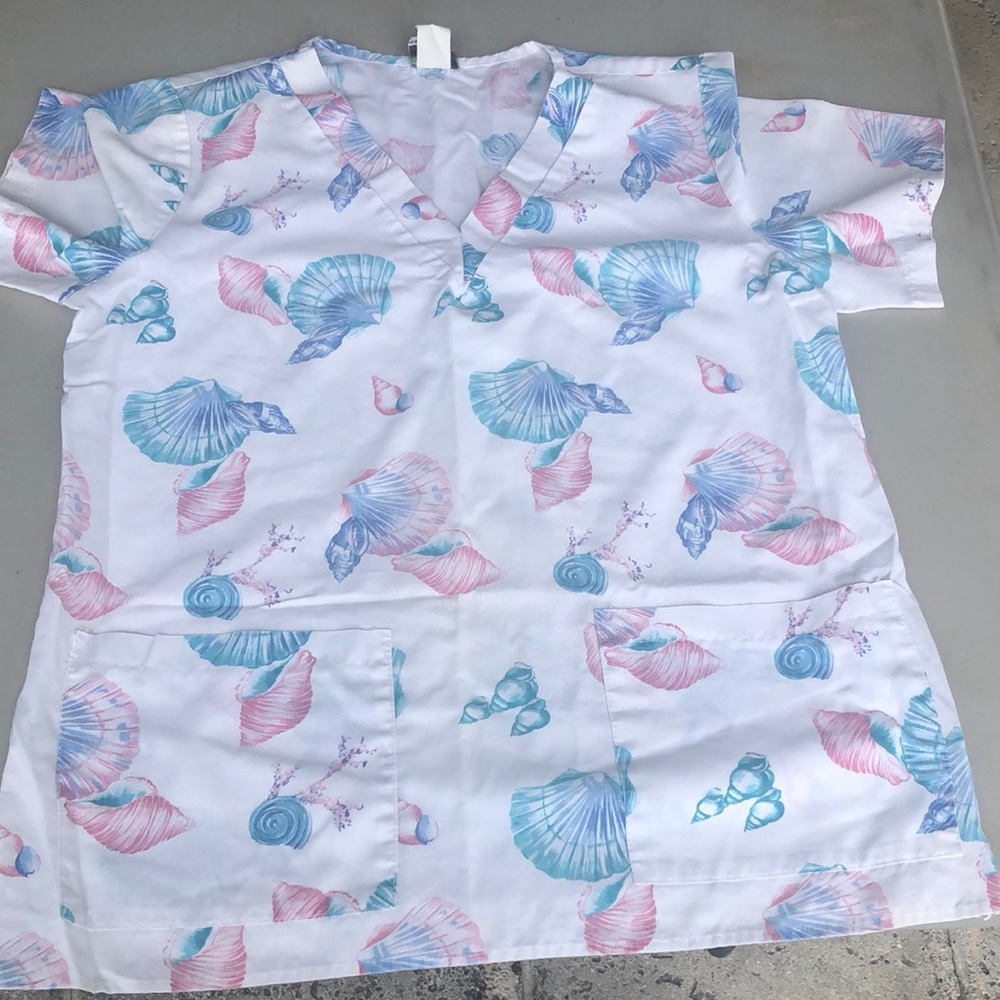 Medical Nurse Scrub Top